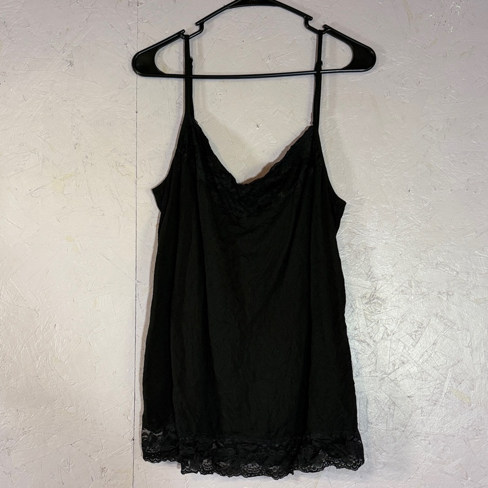 Coco + Carmen Black Lace Chemise